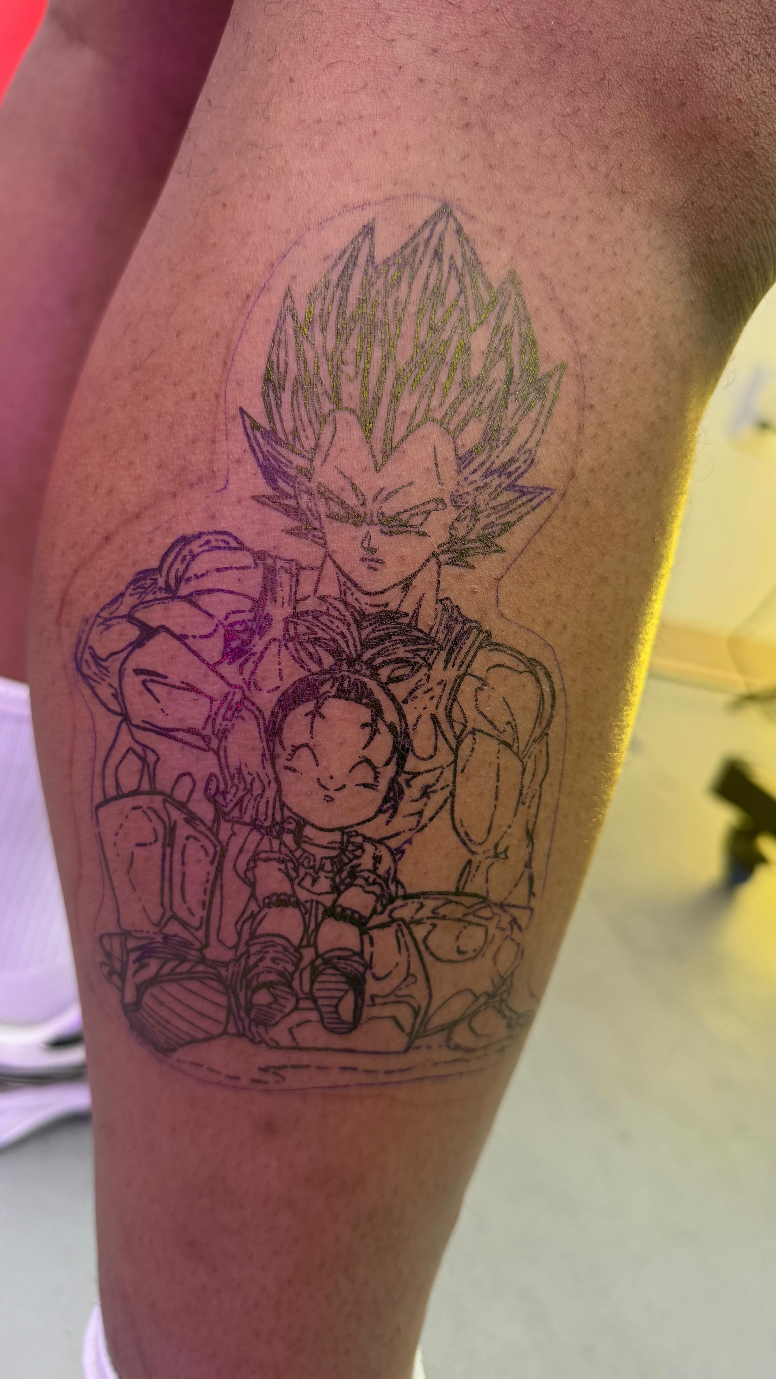 Custom tattoo work by Kevin