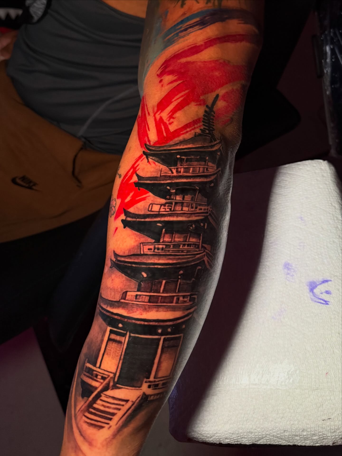 Custom tattoo work from Fort Washington Tattoo Studio